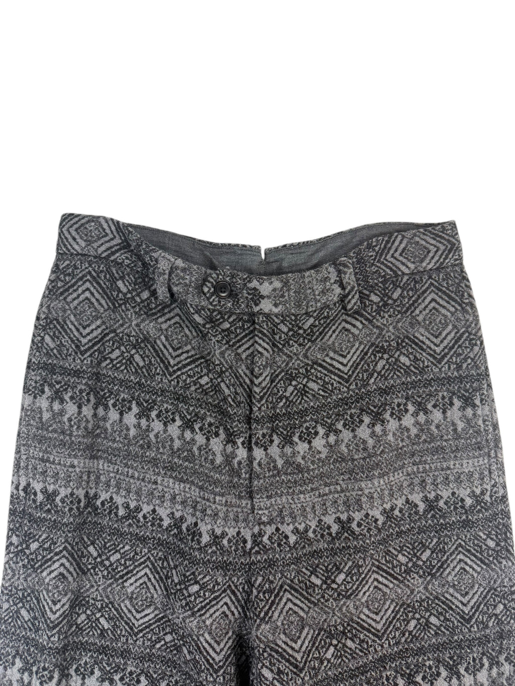Snow Peak Pattern Wool Pants