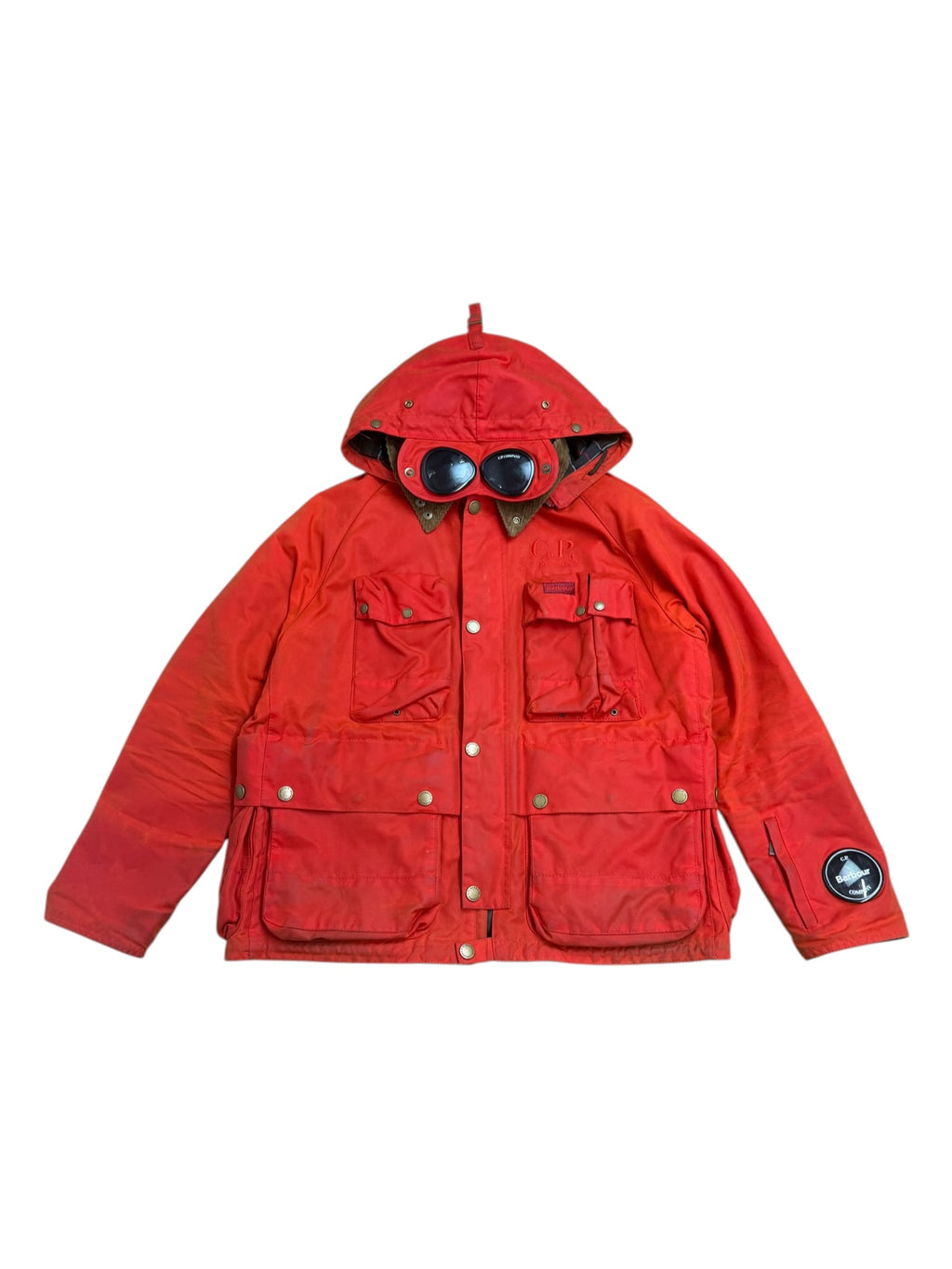 Barbour x C.P. Company Creel Waxed Goggle Jacket