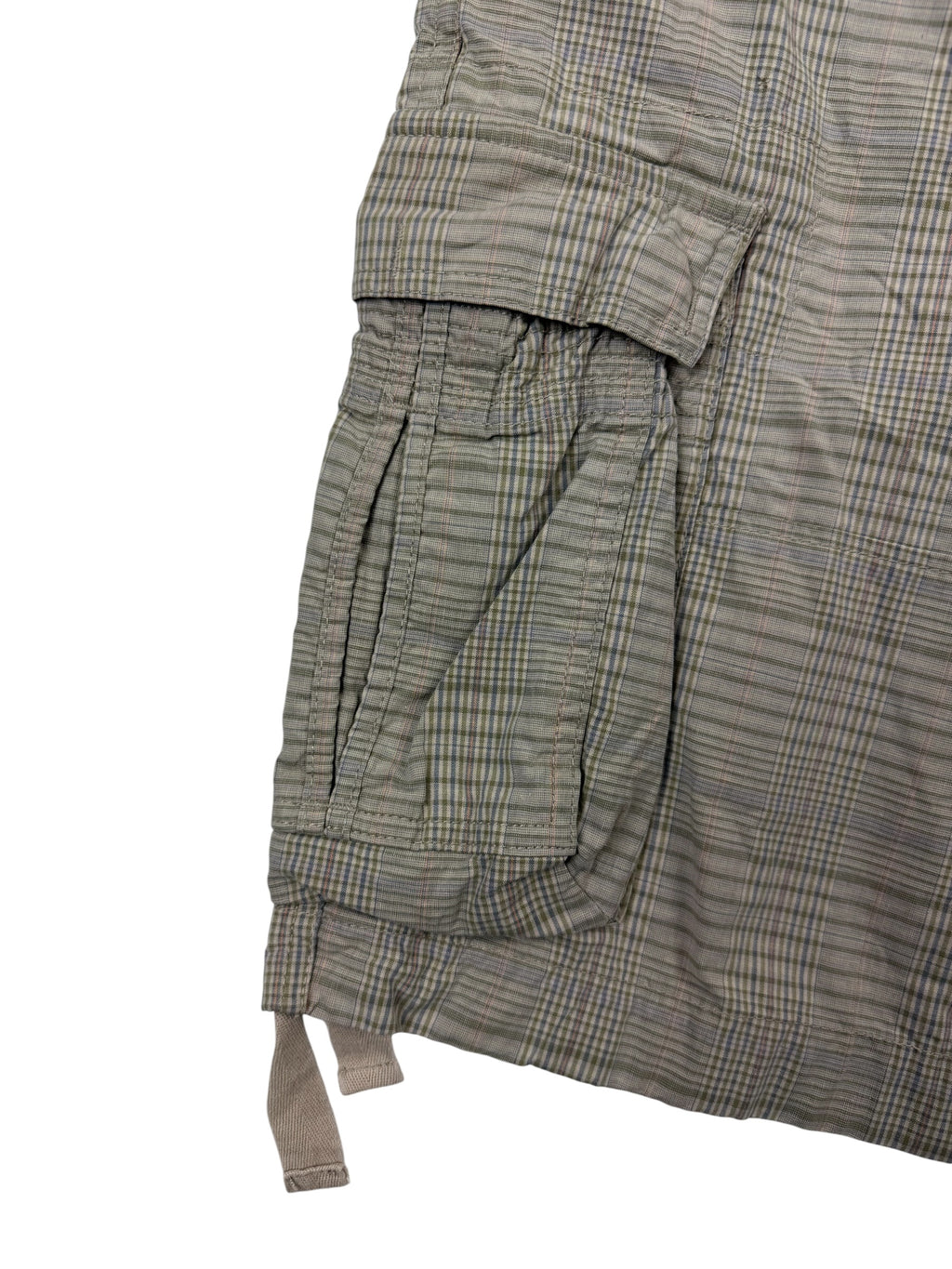Nigel Cabourn Utility Check Cargo Shorts