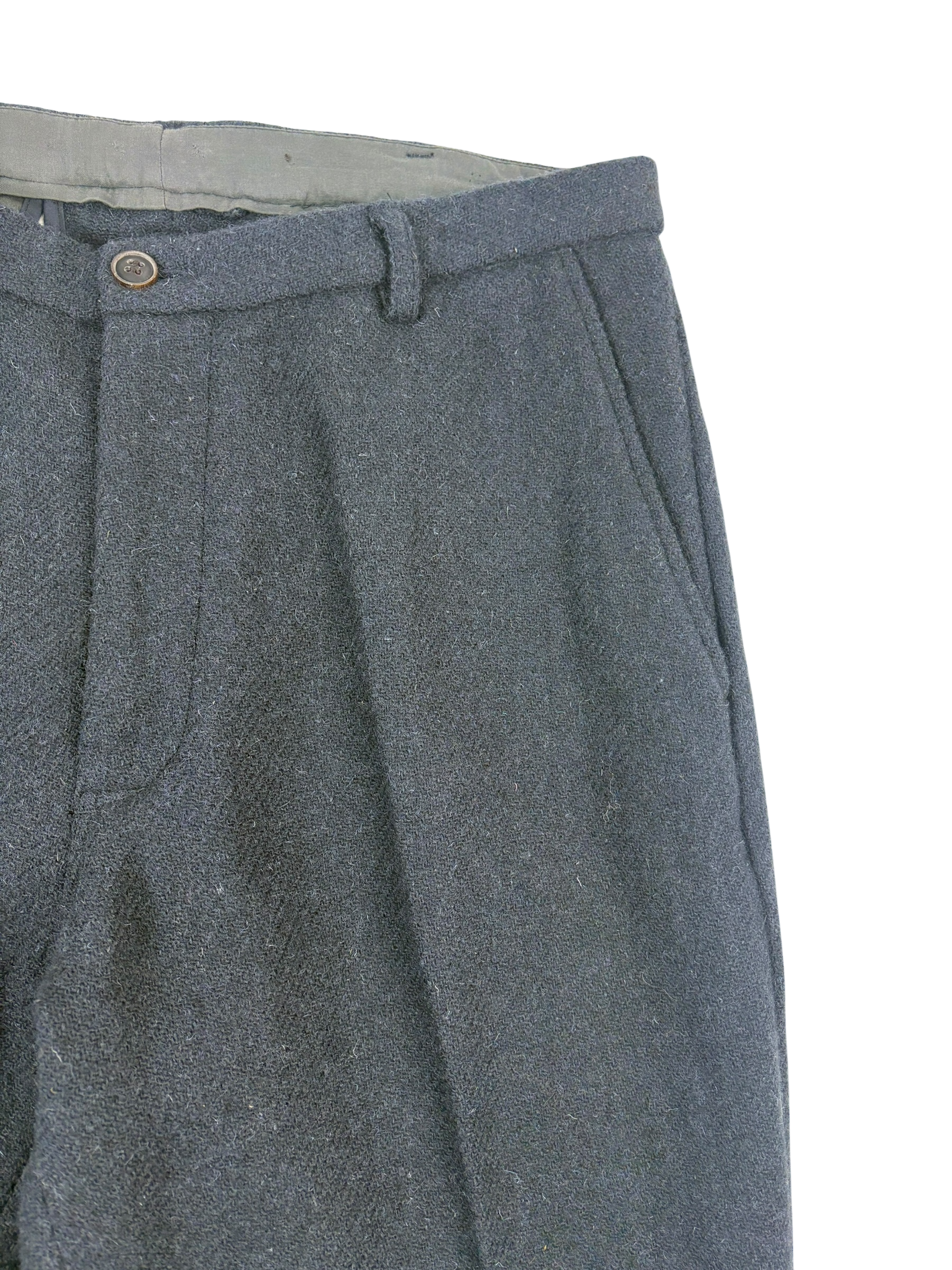 Nigel Cabourn Authentic Harris Tweed Wool Trousers