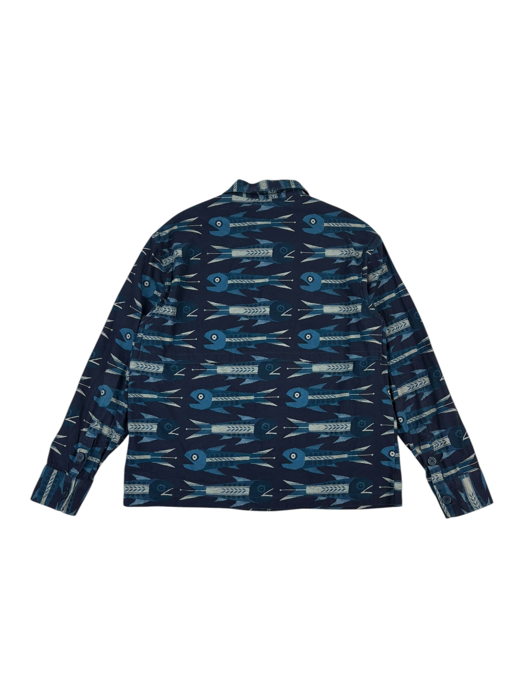 Nigel Cabourn Authentic Multi Fish Over Shirt