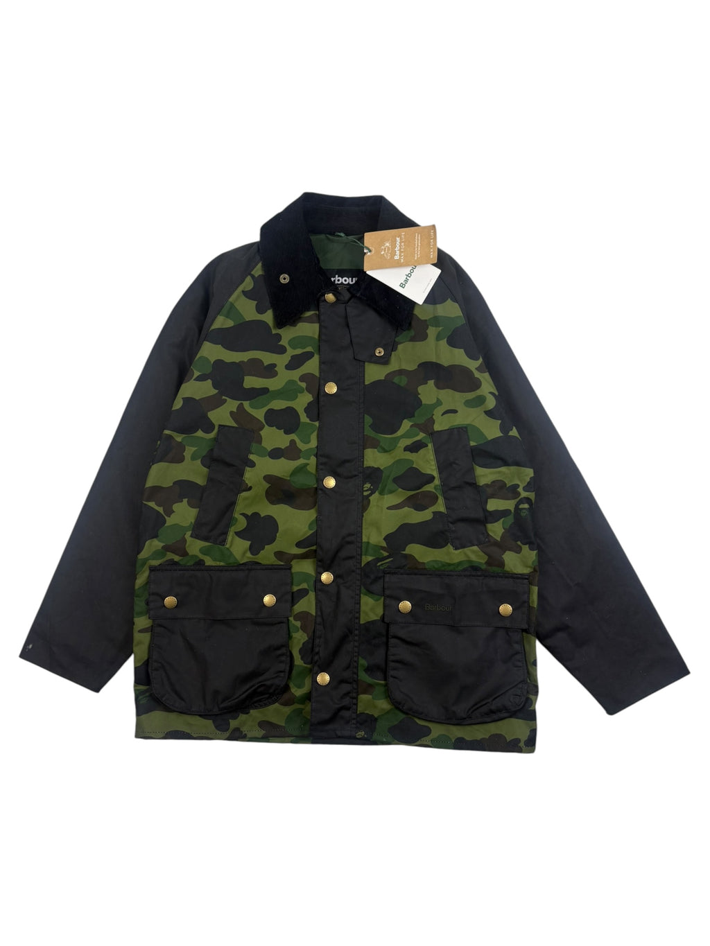 Barbour x A Bathing Ape Bedale Wax Jacket
