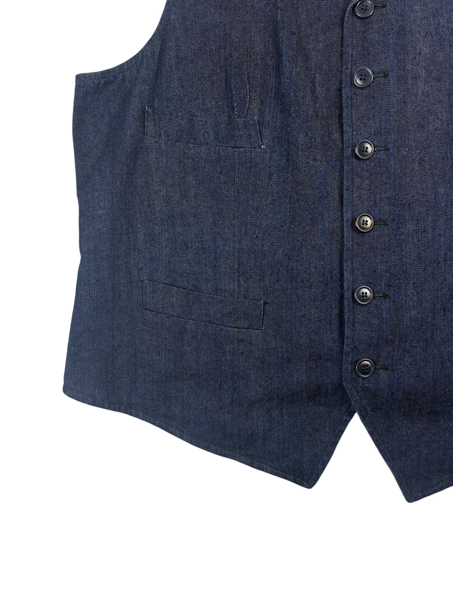 Nigel Cabourn Authentic Denim Mallory Vest