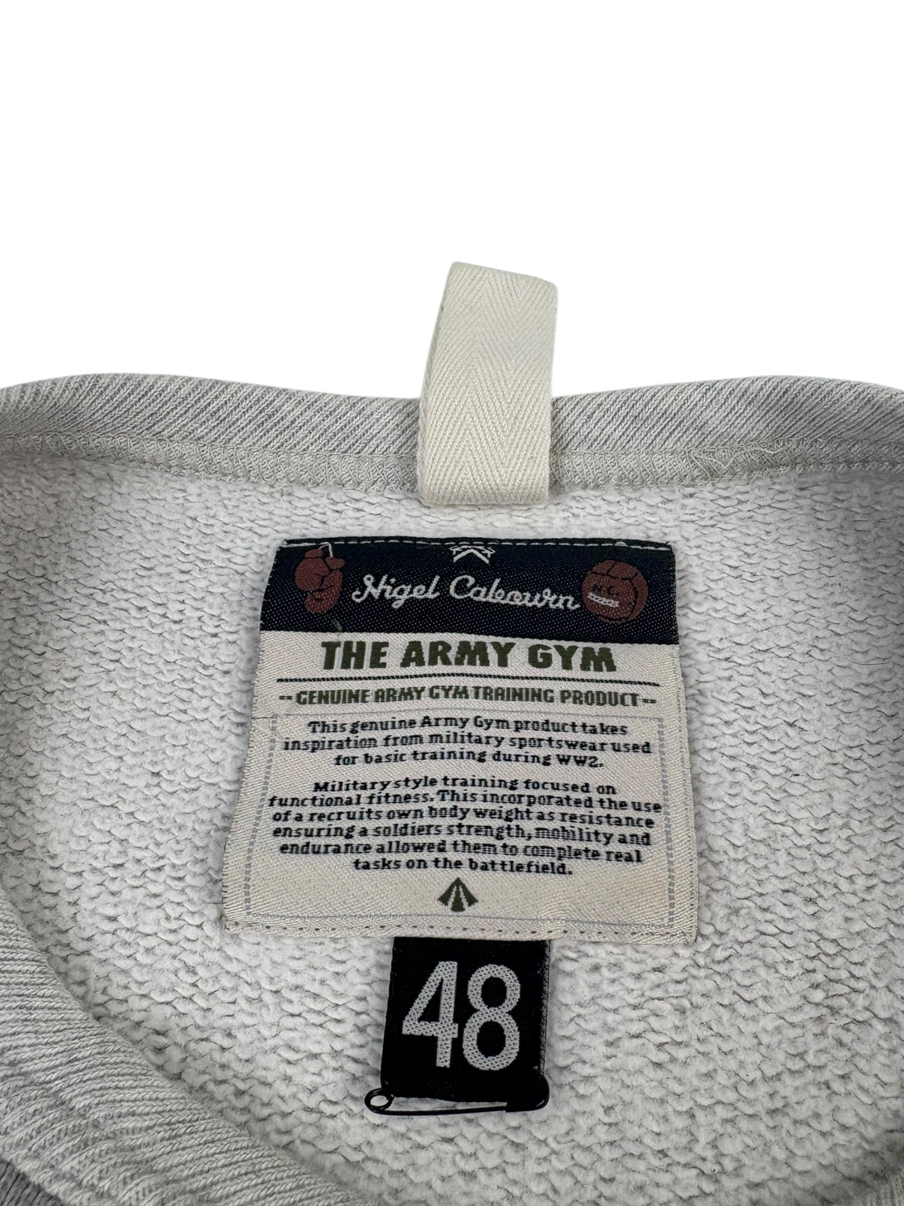 Nigel Cabourn Army Gym Printed Mélange Sweatshirt
