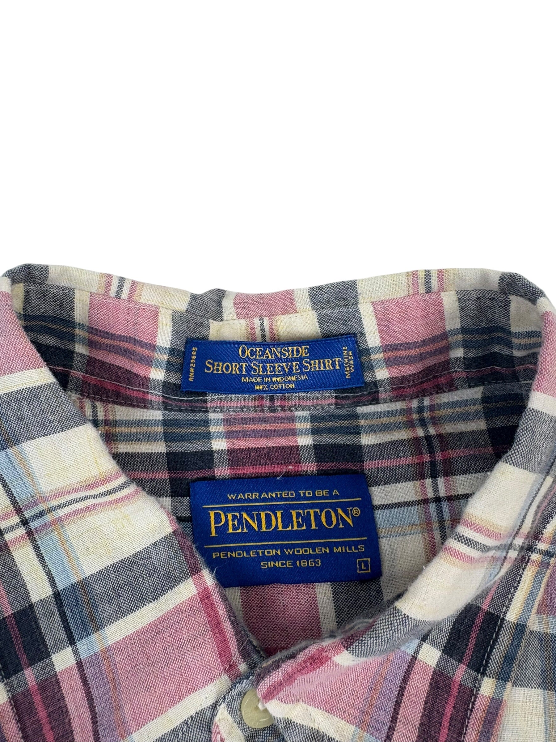 Pendleton Button Down Plaid Shirt
