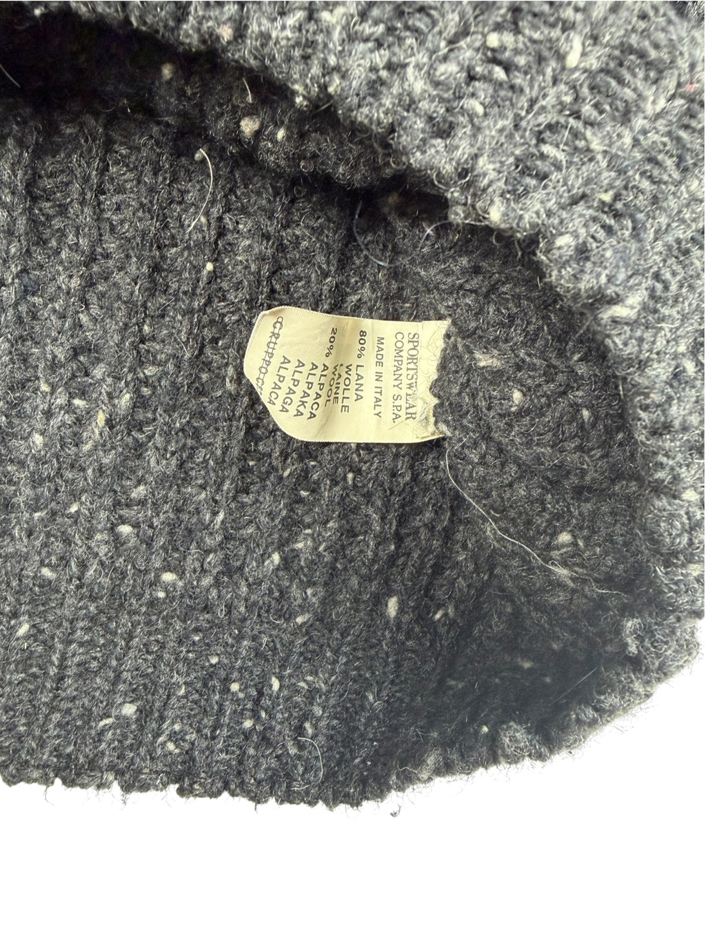 C.P. Company AW87 Wool Mock Neck Knit Jumper