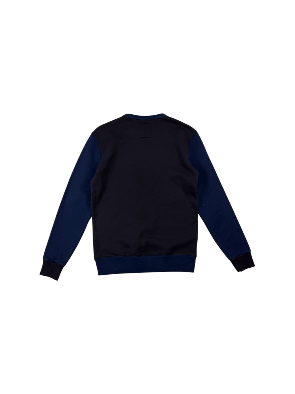 Nigel Cabourn Army Gym Printed Mélange Navy Block Sweatshirt