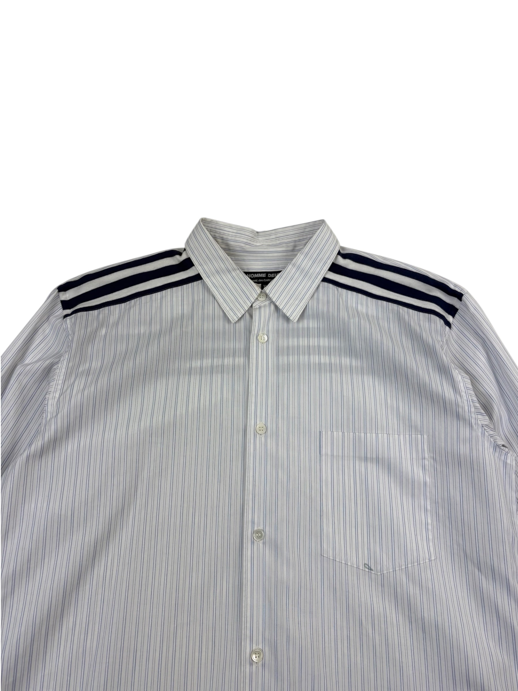 Comme Des Garçons Homme Deux Striped Cotton Shirt