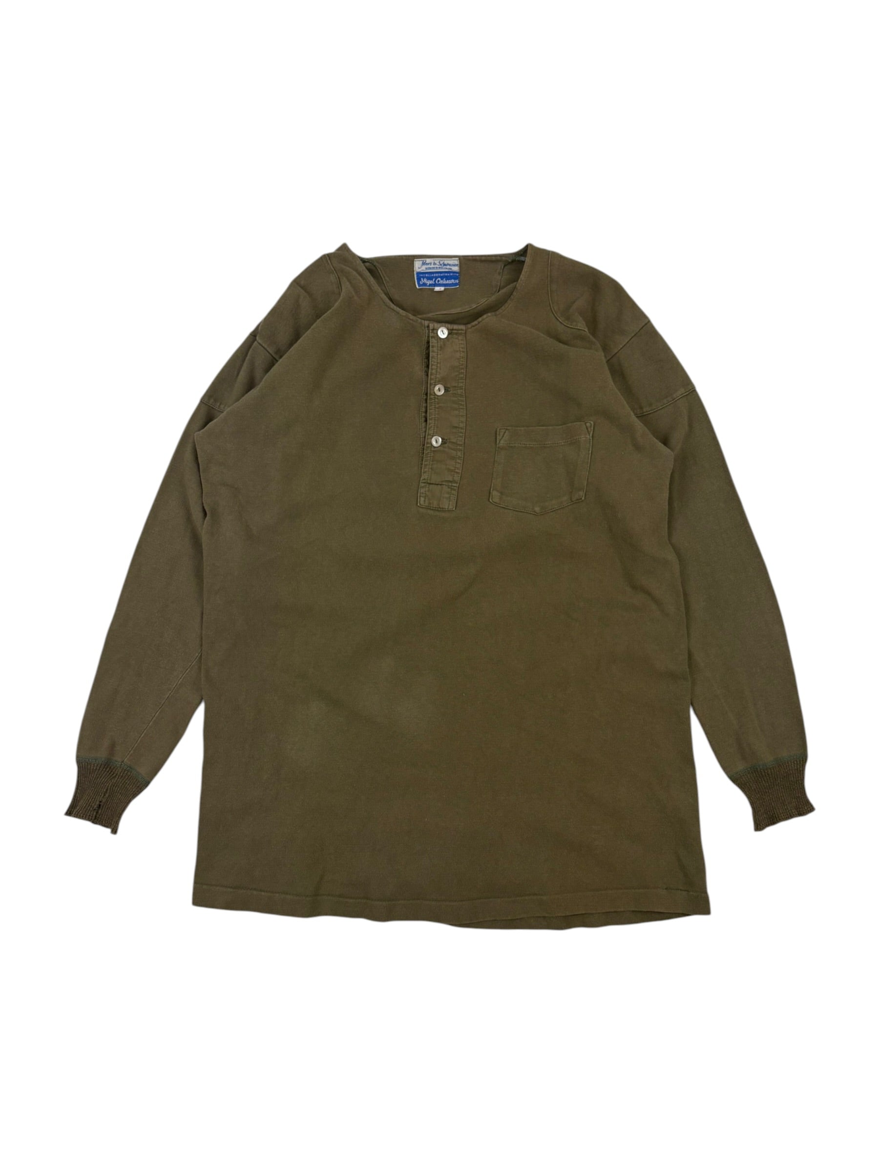 Nigel Cabourn x Merz b. Schwanen Henley Shirt