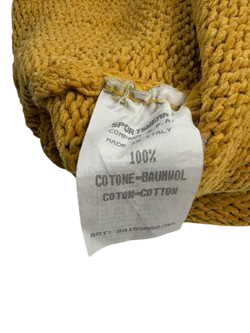 Stone Island AW95 Roll Neck Chenille Knit