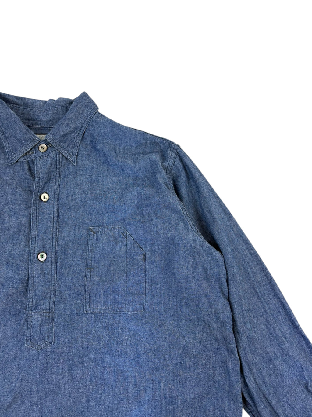 Post O'Alls Chambray Pullover Work Shirt
