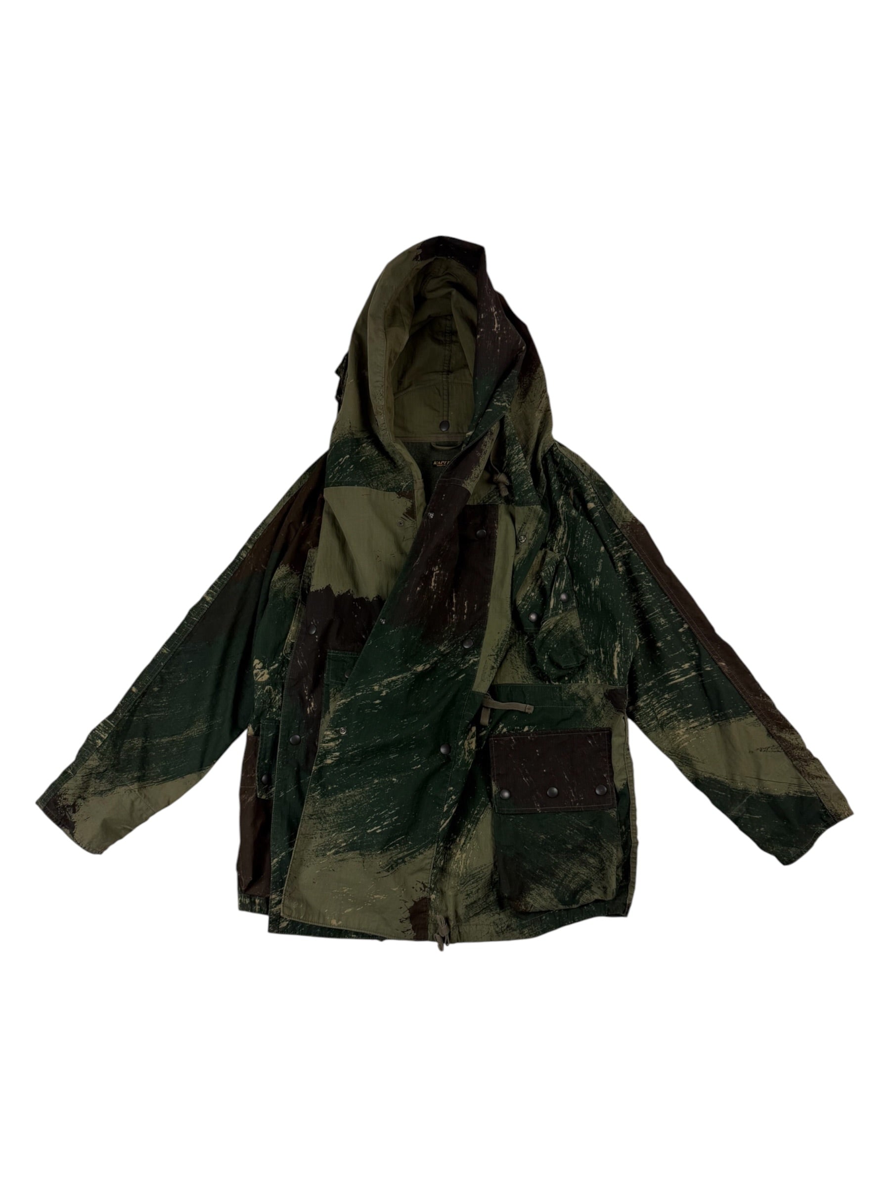Kapital Ripstop Brush Camo Ring Coat