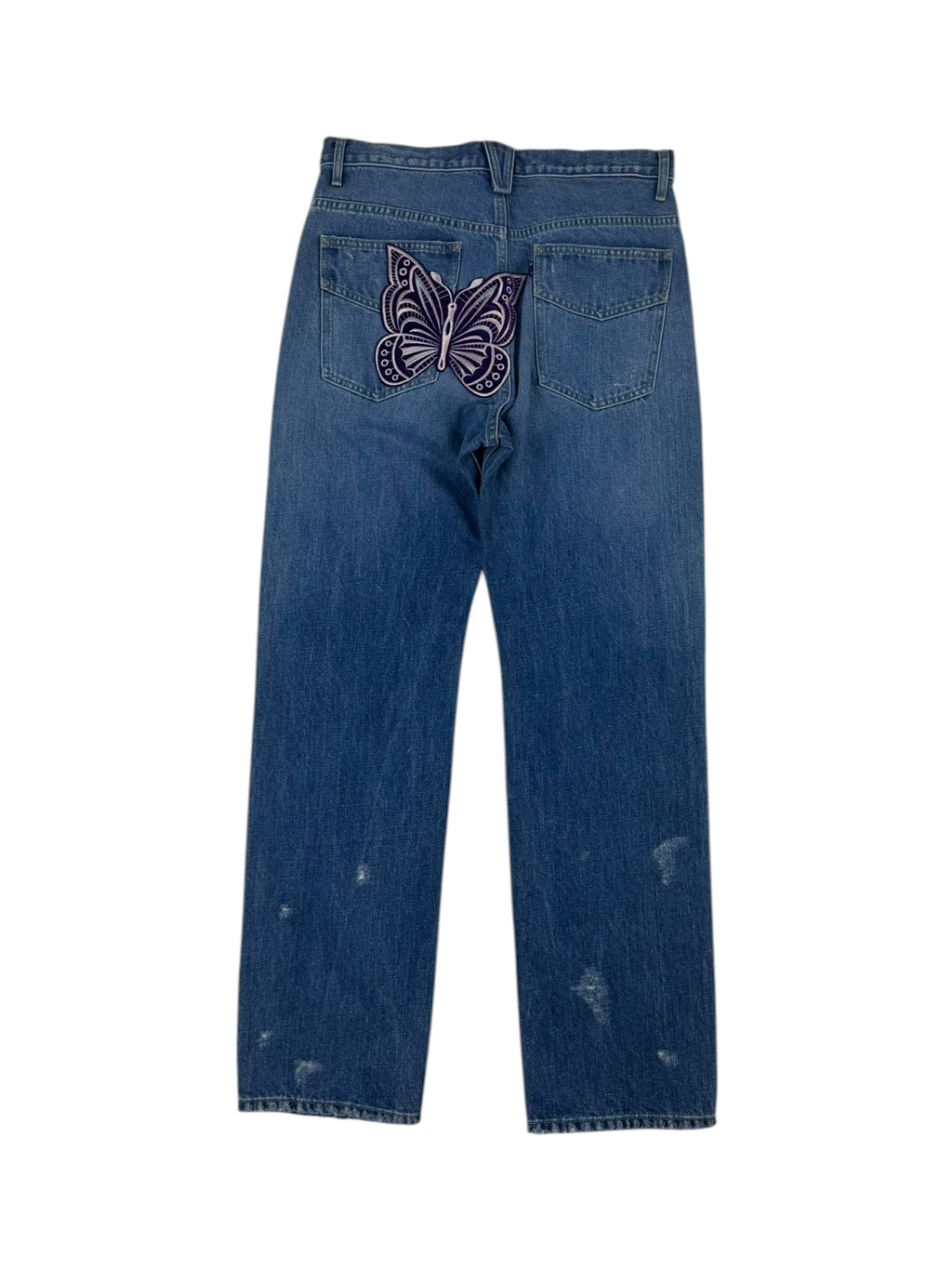 Needles Assorted Patches Straight Jeans