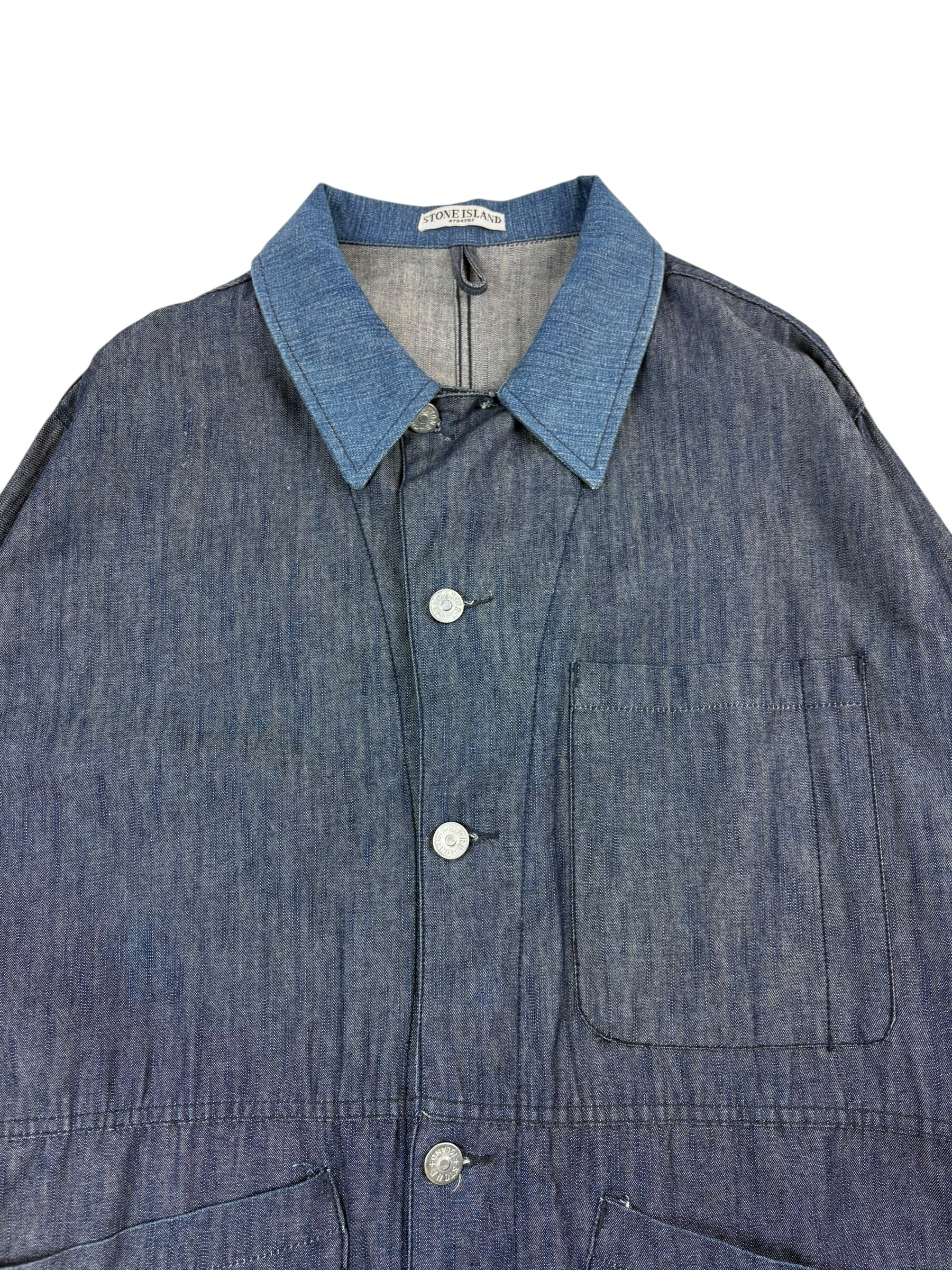Stone Island Denims AW03 Multi-Pocket Denim Jacket