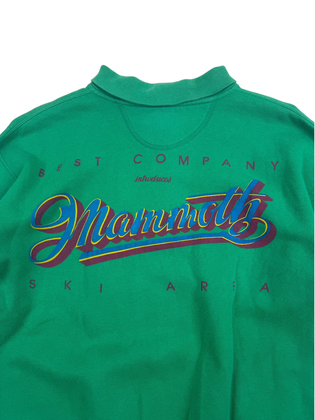 Best Company 80s Button Up Sweatshirt