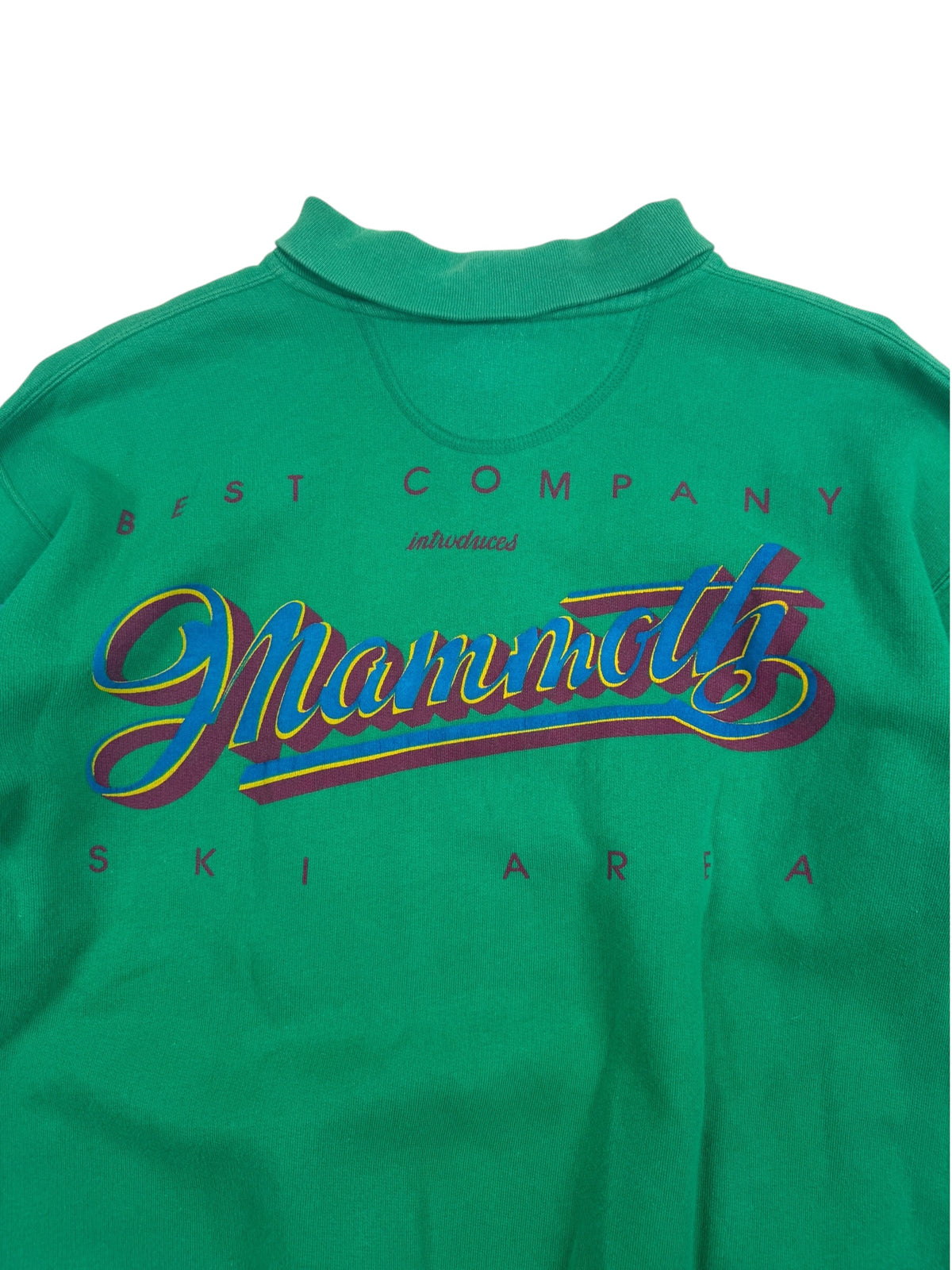 Best Company 80s Button Up Sweatshirt