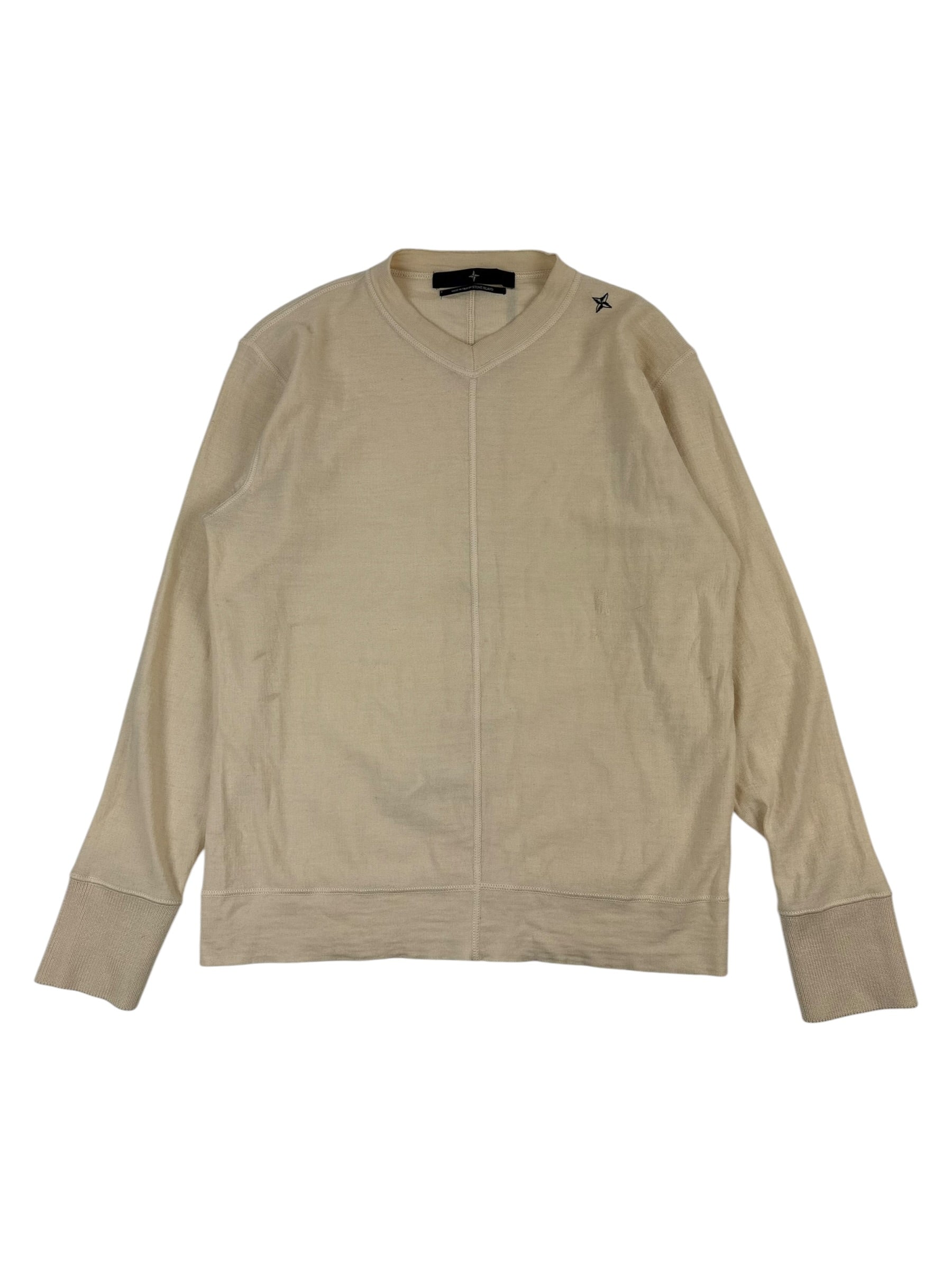 Stone Island Denims AW04 Cream Wool Sweater