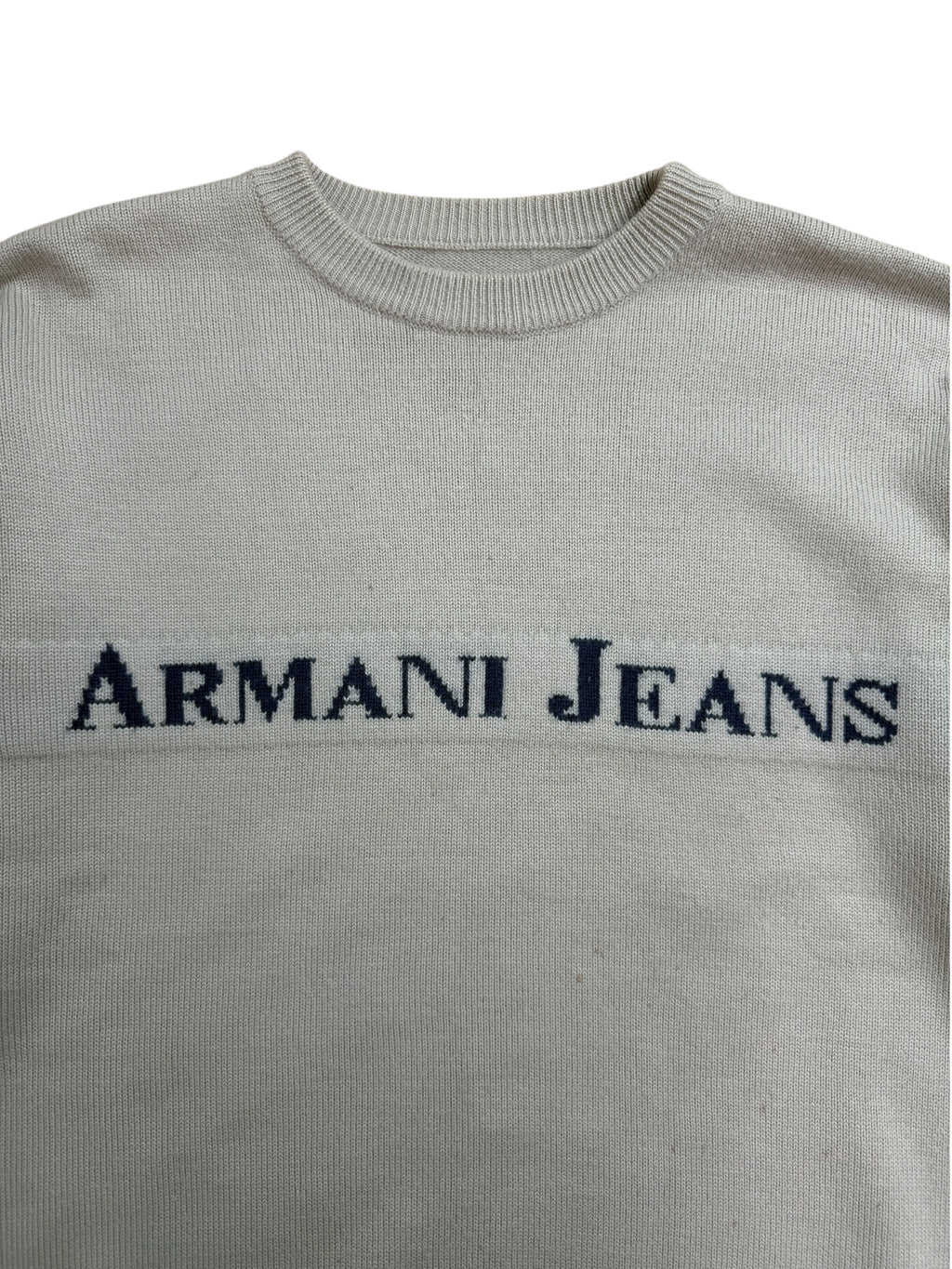 Armani Jeans 90s Spell Out Sweatshirt