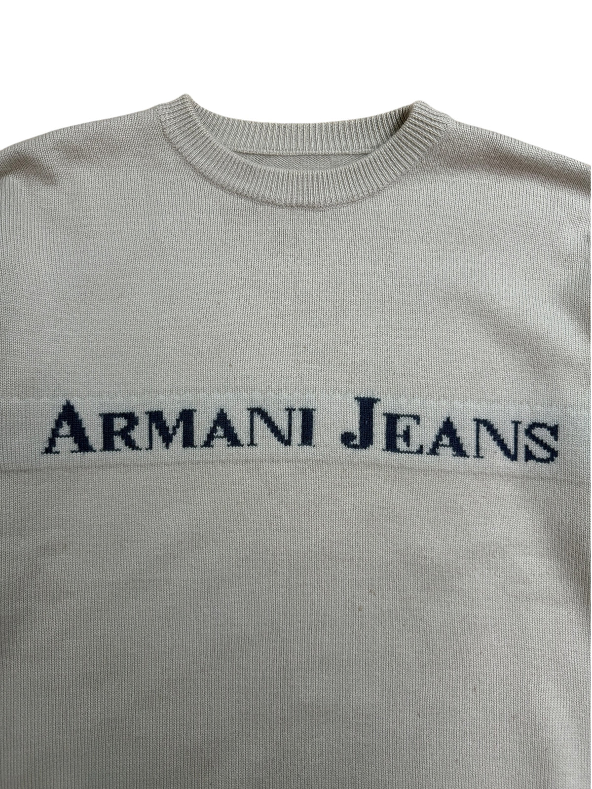 Armani Jeans 90s Spell Out Sweatshirt