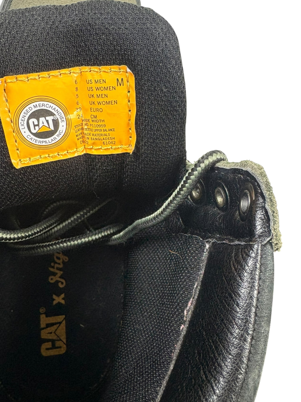 Nigel Cabourn x CAT Utah Boots