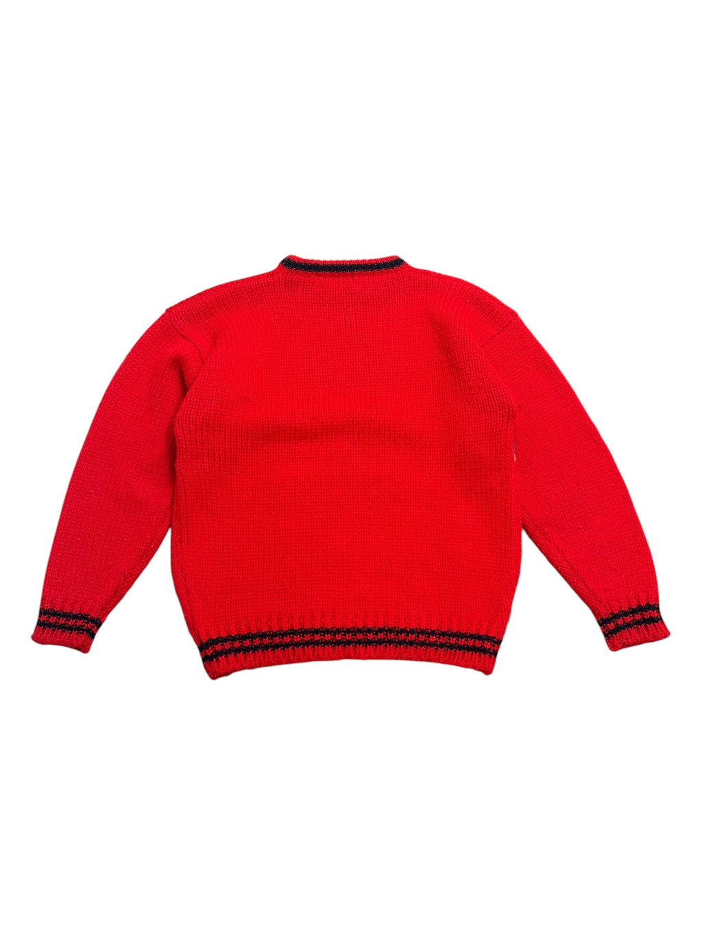 Emporio Armani 80s Chunky Knit Sweatshirt