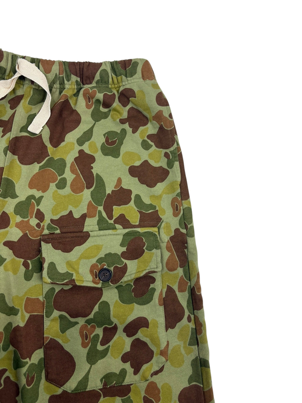 Nigel Cabourn Army Gym Fleece US Camo Sweatpants