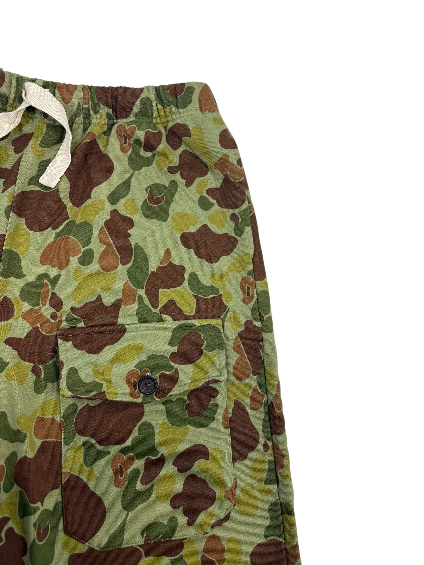 Nigel Cabourn Army Gym Fleece US Camo Sweatpants