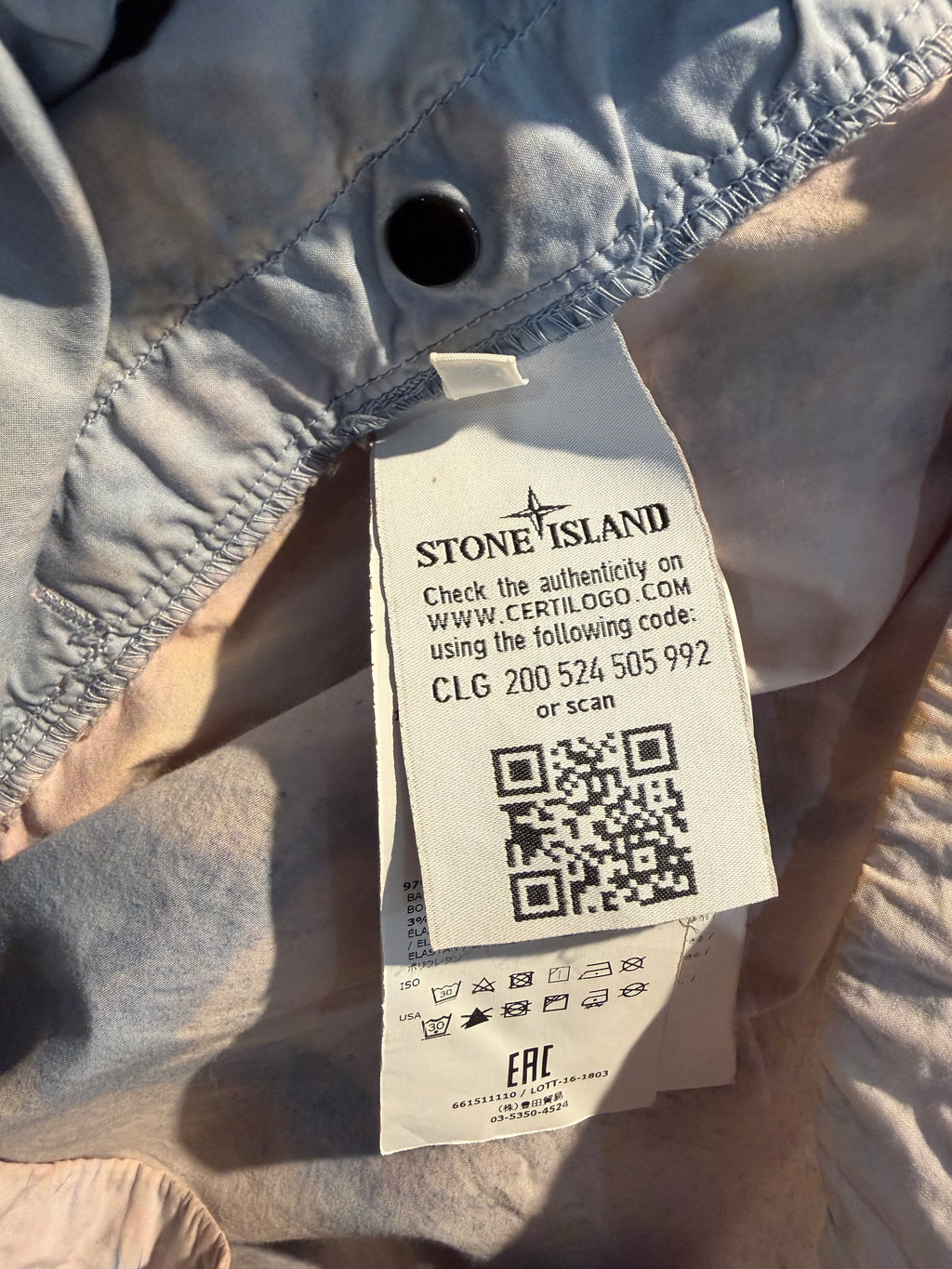 Stone Island SS17 Custom Dyed Overshirt