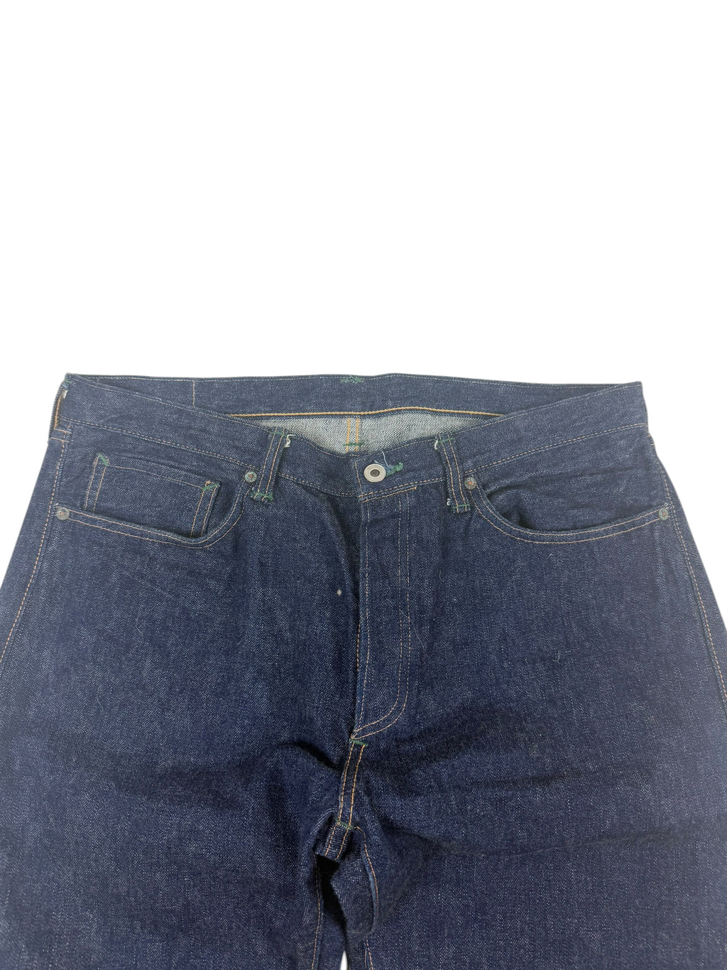Warehouse & Co Brown-Ducks Diggers Ivy 1960 Selvedge Jeans