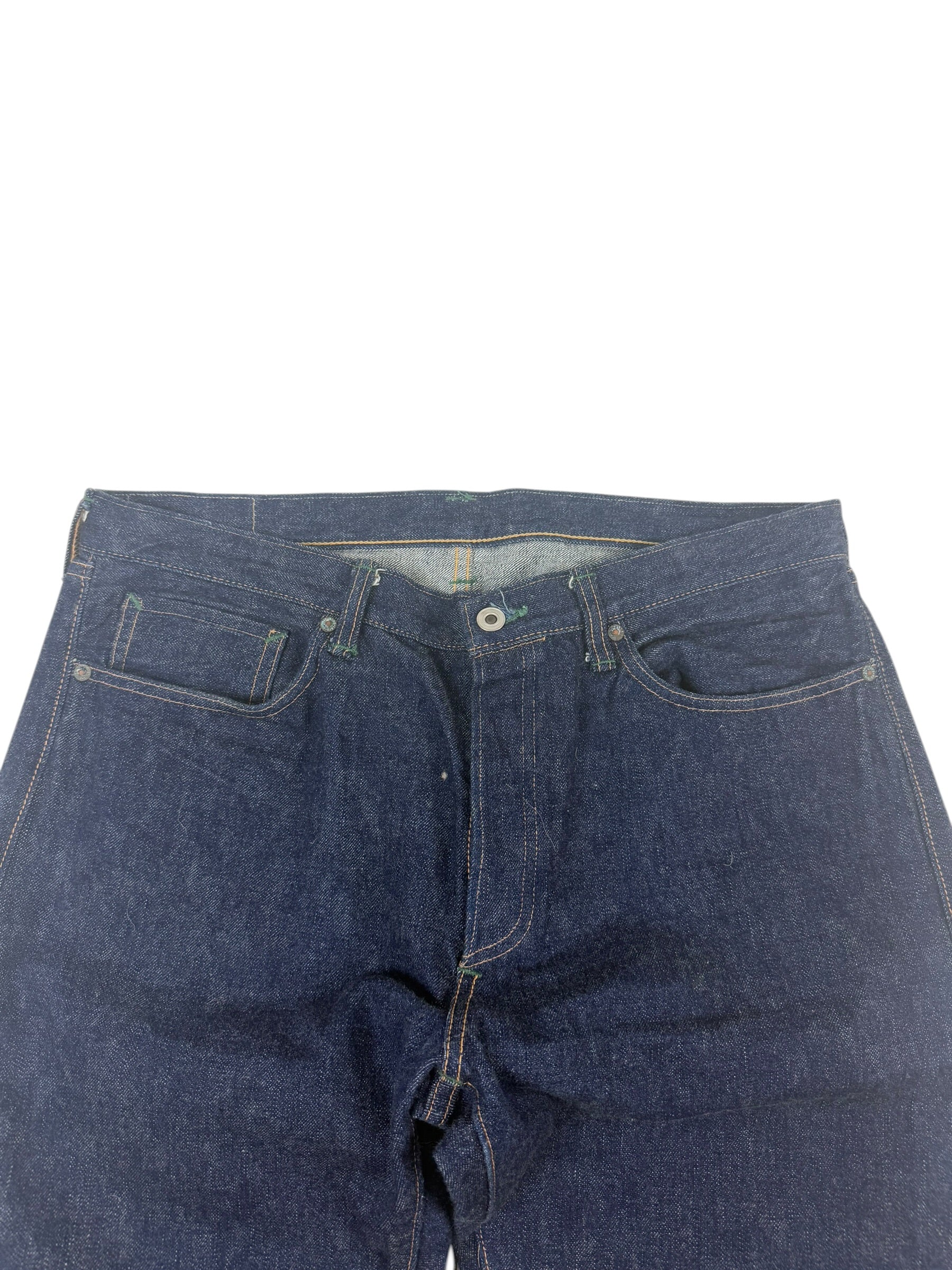 Warehouse & Co Brown-Ducks Diggers Ivy 1960 Selvedge Jeans
