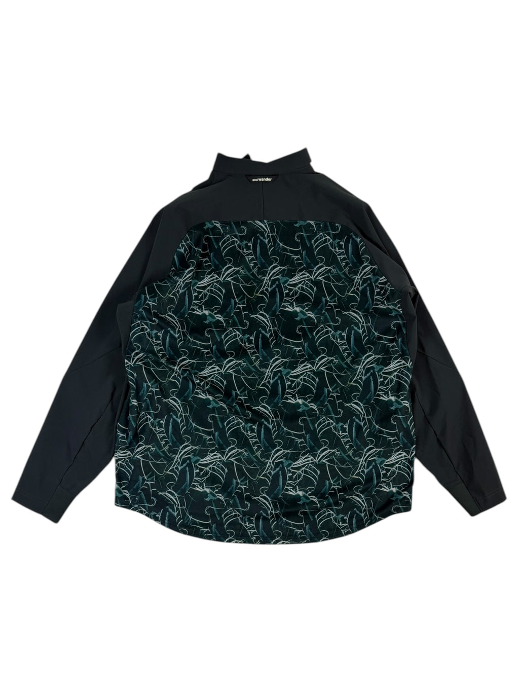 And Wander Printed Fleece Base Shirt