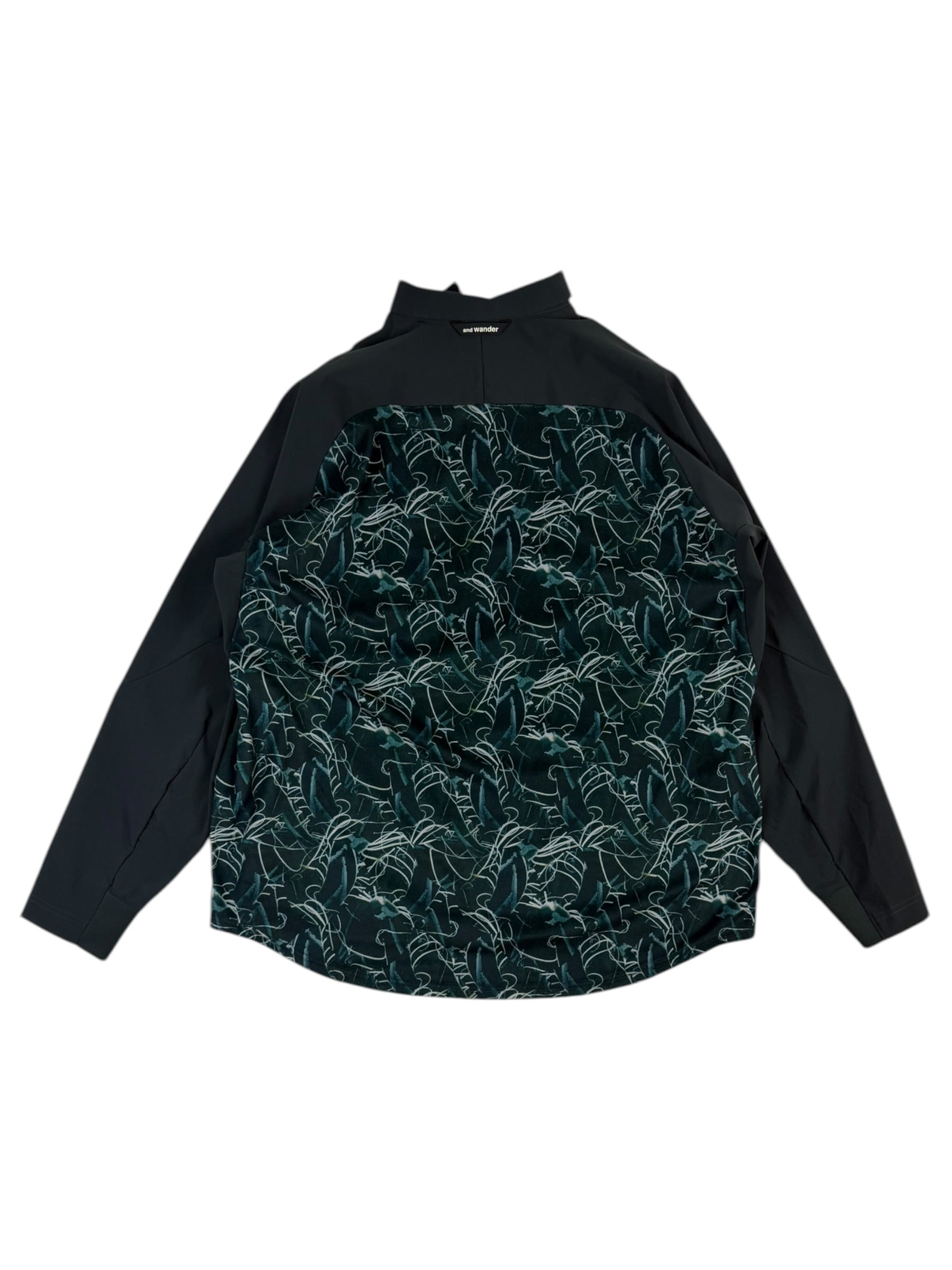 And Wander Printed Fleece Base Shirt