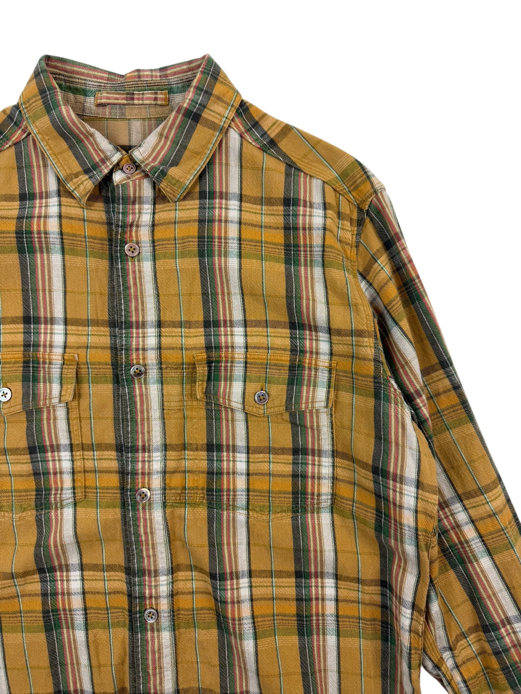 Nigel Cabourn Mainline Reversible Plaid Shirt