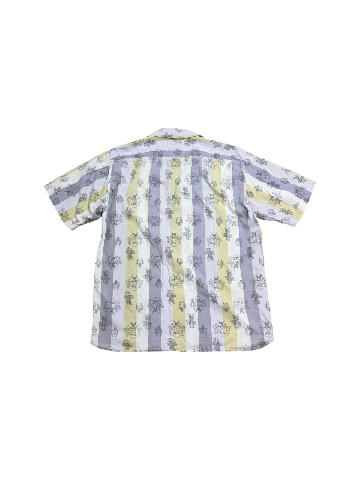 Fiorucci Classic Nouveau 80s Heraldic Print Shirt