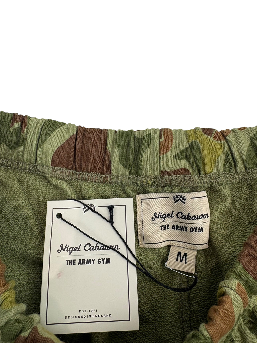 Nigel Cabourn Army Gym Fleece US Camo Sweatpants