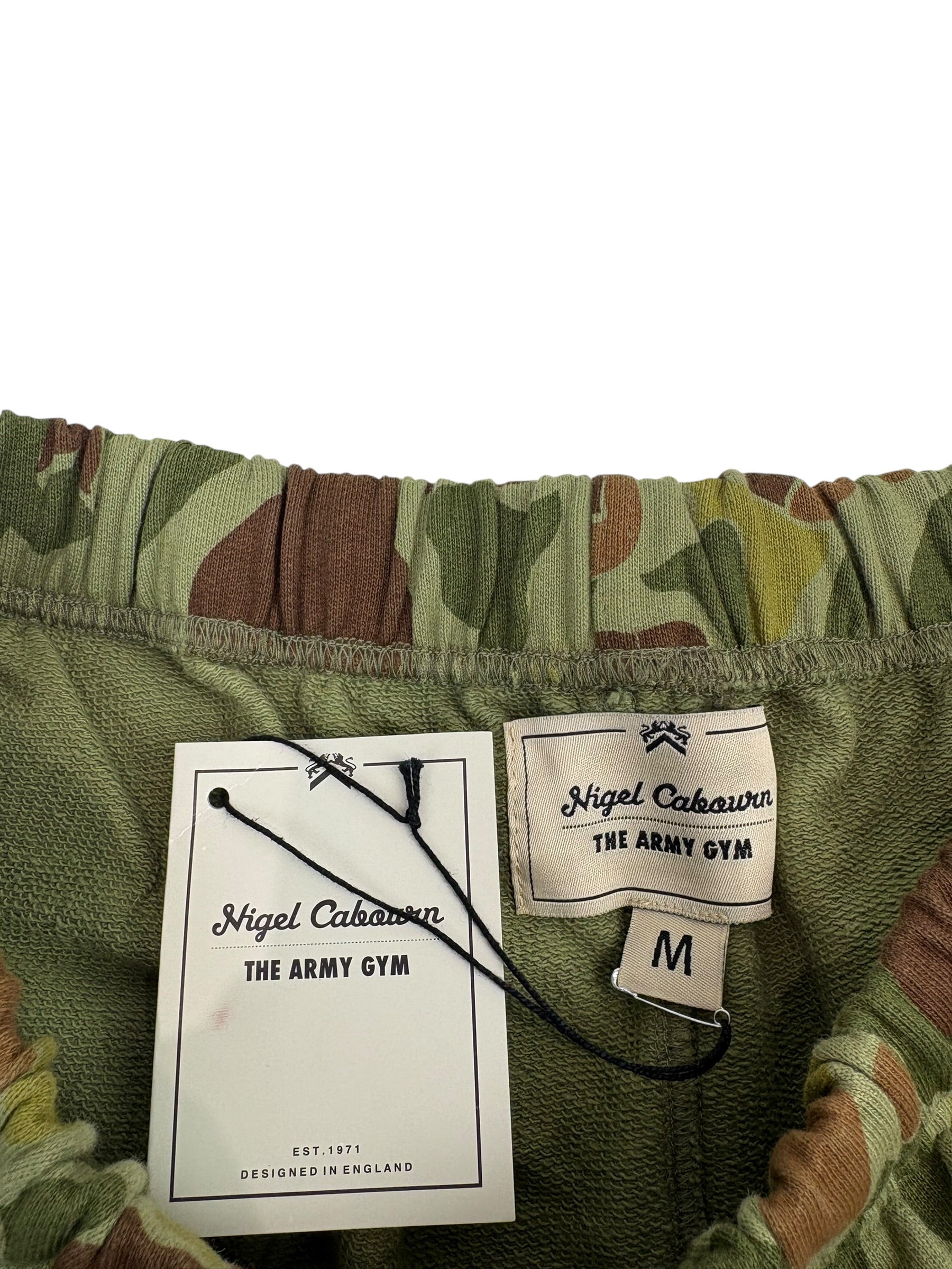 Nigel Cabourn Army Gym Fleece US Camo Sweatpants