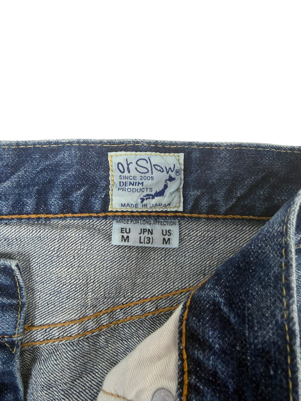 OrSlow Lot 105 Selvedge Denim Jean