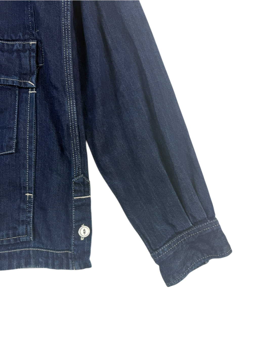 Sassafras Denim Vertical Garden Chore Jacket