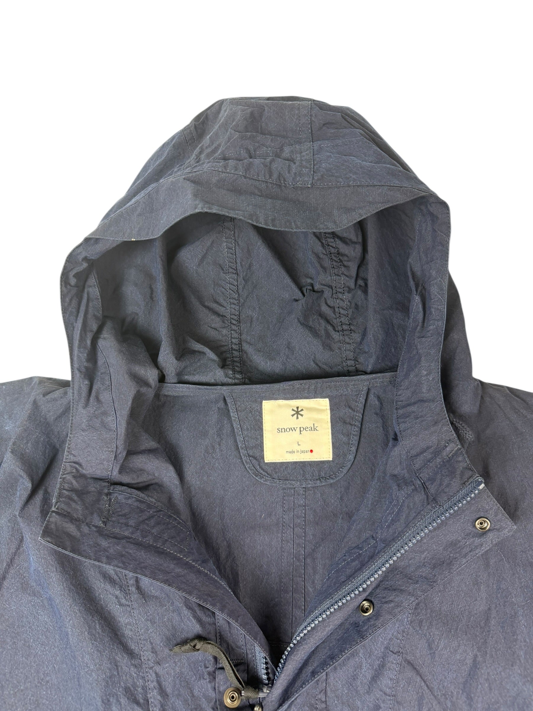 Snow Peak Indigo Long C/N Parka