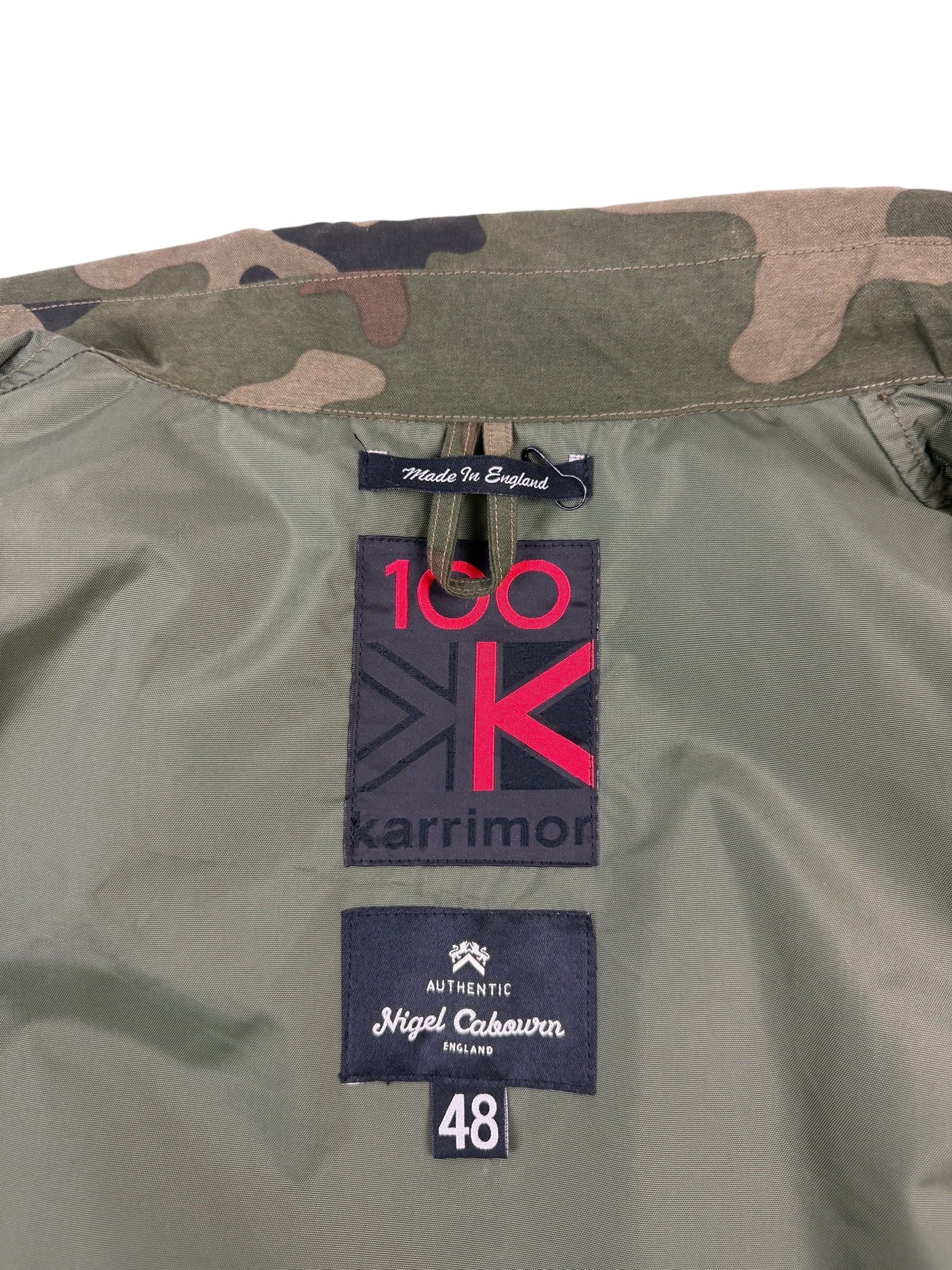 Nigel Cabourn Karrimor Camo Rucksack Jacket
