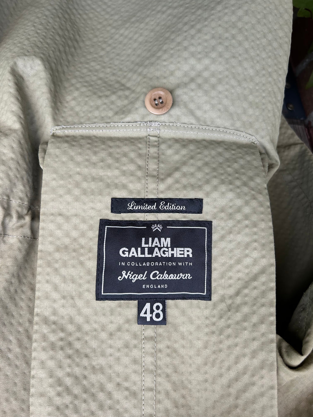 Nigel Cabourn Liam Gallagher Reversible Smock