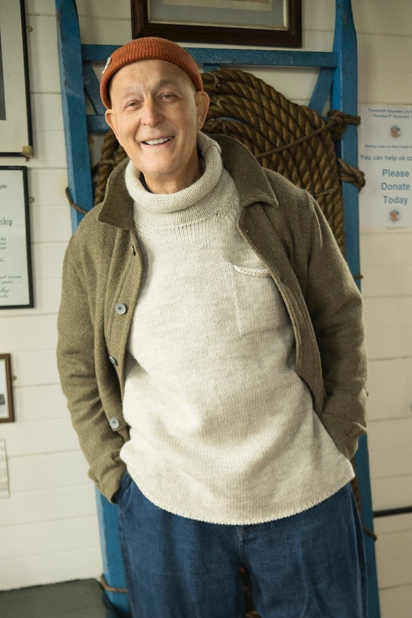 Nigel Cabourn Harris Tweed Chore Jacket