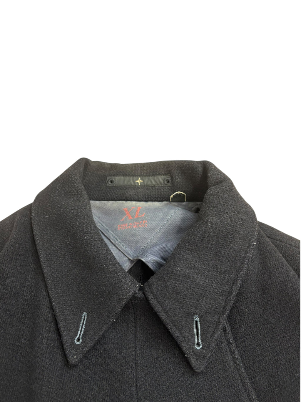 Stone Island Denims AW02 Double Breasted Pea Coat