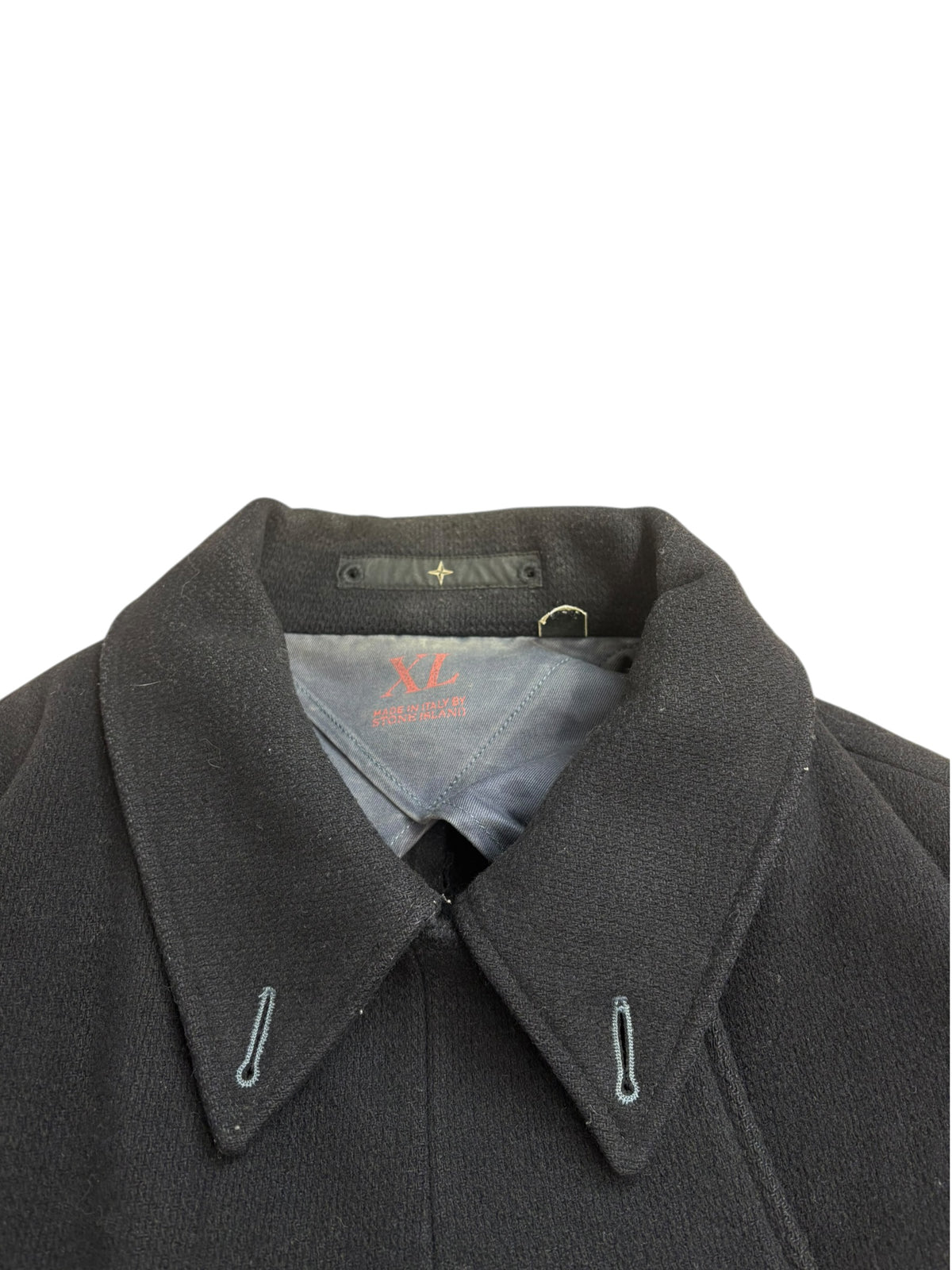 Stone Island Denims AW02 Double Breasted Pea Coat