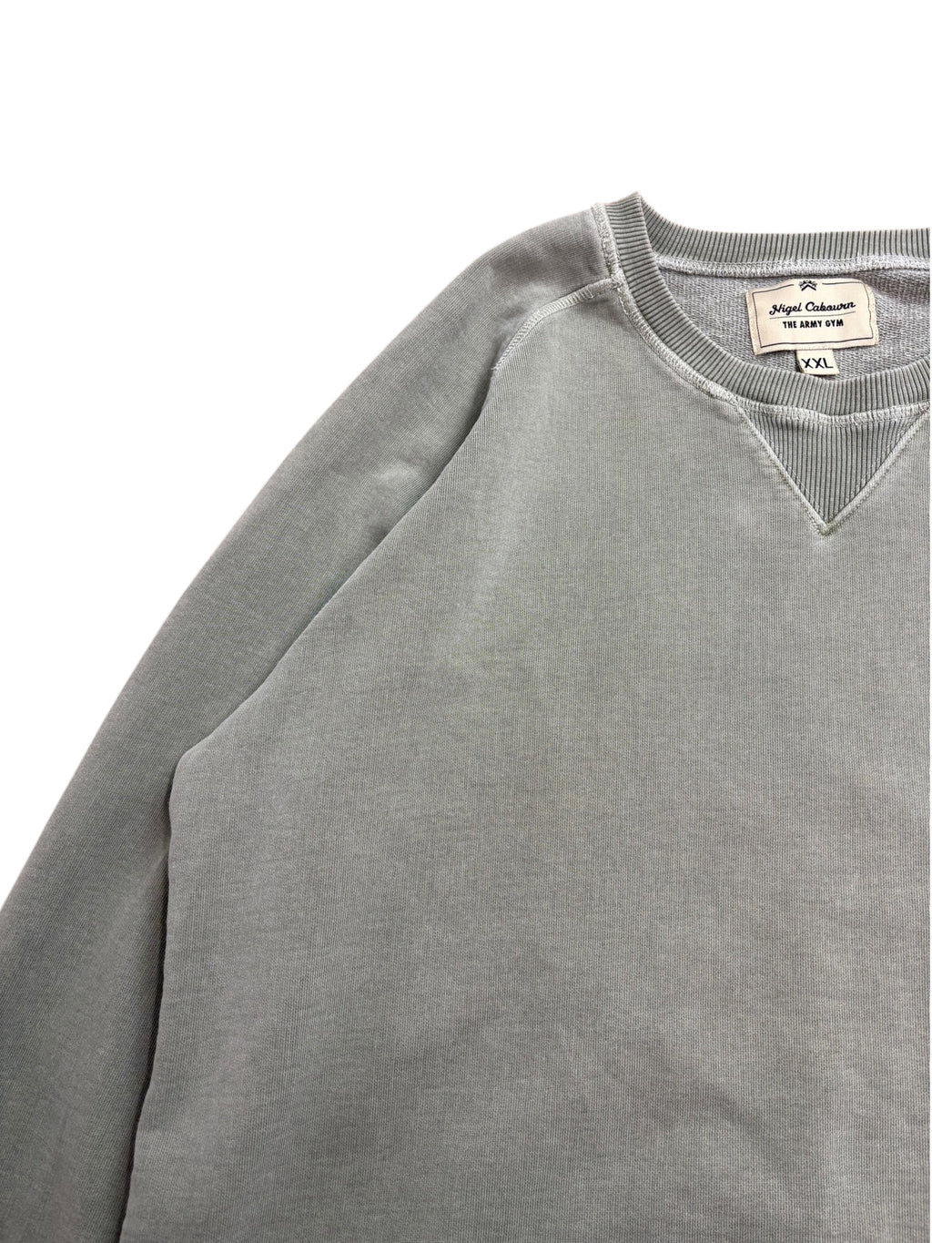Nigel Cabourn Army Gym Embroidered Arrow Sweater