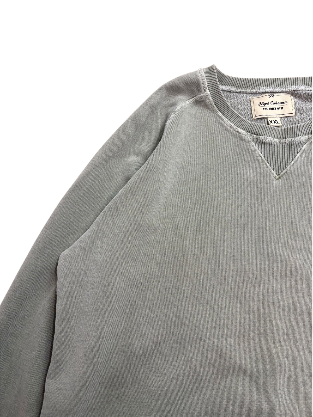 Nigel Cabourn Army Gym Embroidered Arrow Sweater