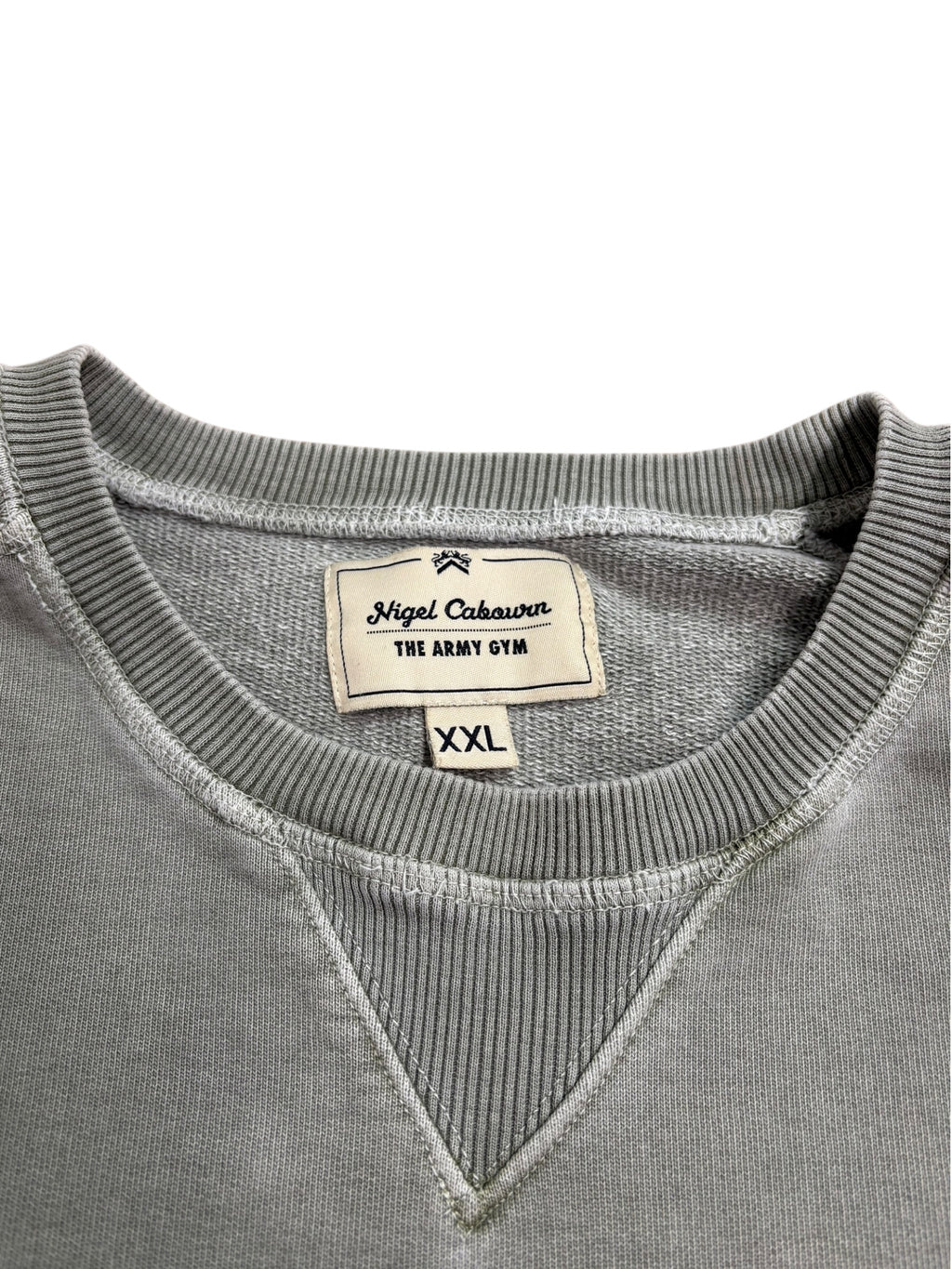 Nigel Cabourn Army Gym Embroidered Arrow Sweater