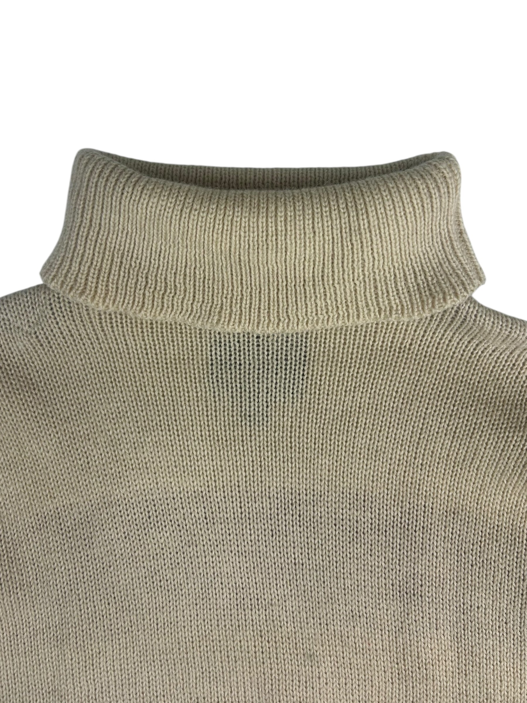 Nigel Cabourn Authentic Four Way Shetland Roll Neck