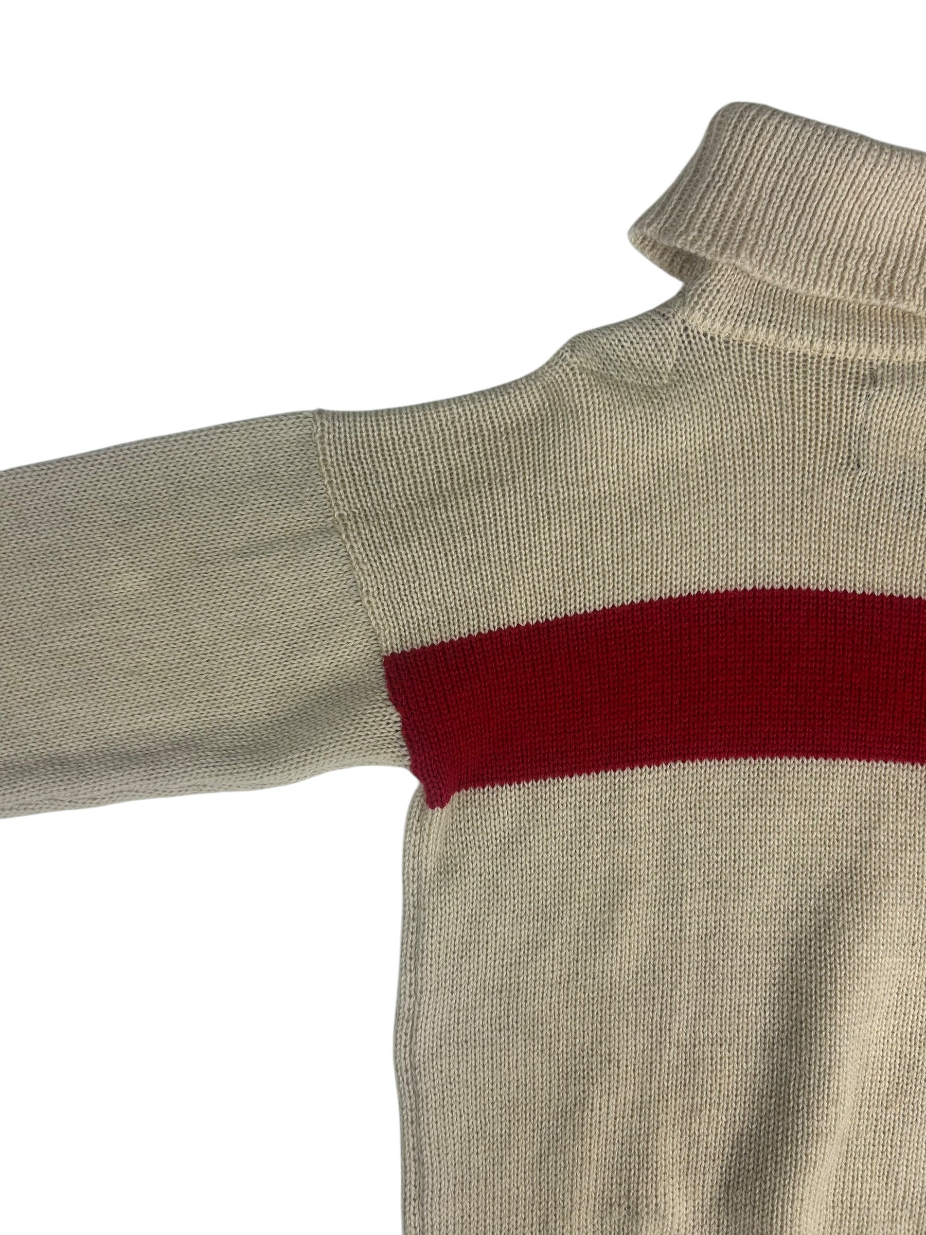 Nigel Cabourn Authentic Four Way Shetland Roll Neck
