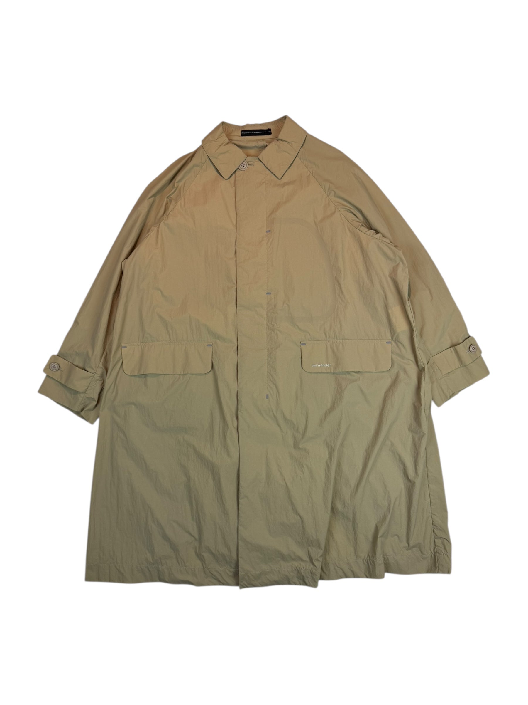 And Wander Water Repellant Light Coat